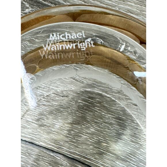 Michael Wainwright Truro Gold Double Old Fashioned Tumbler Lowball 13.2oz - Picture 9 of 11